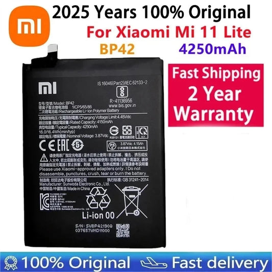 BATTERIA PILA ORIGINALE BP42 PER XIAOMI MI 11 LITE 4G - 5G M2101K9AG
